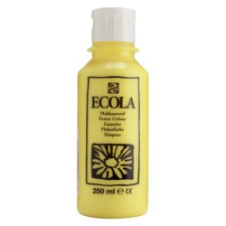 Ecola Plakkaatverf 250 ml Citroengeel (Primair) 20