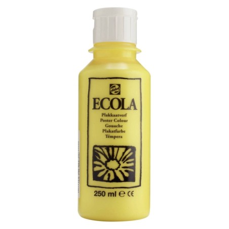 Ecola Plakkaatverf 250 ml Citroengeel (Primair) 20