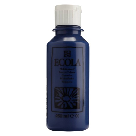 Ecola Plakkaatverf 250 ml Pruisischblauw 508