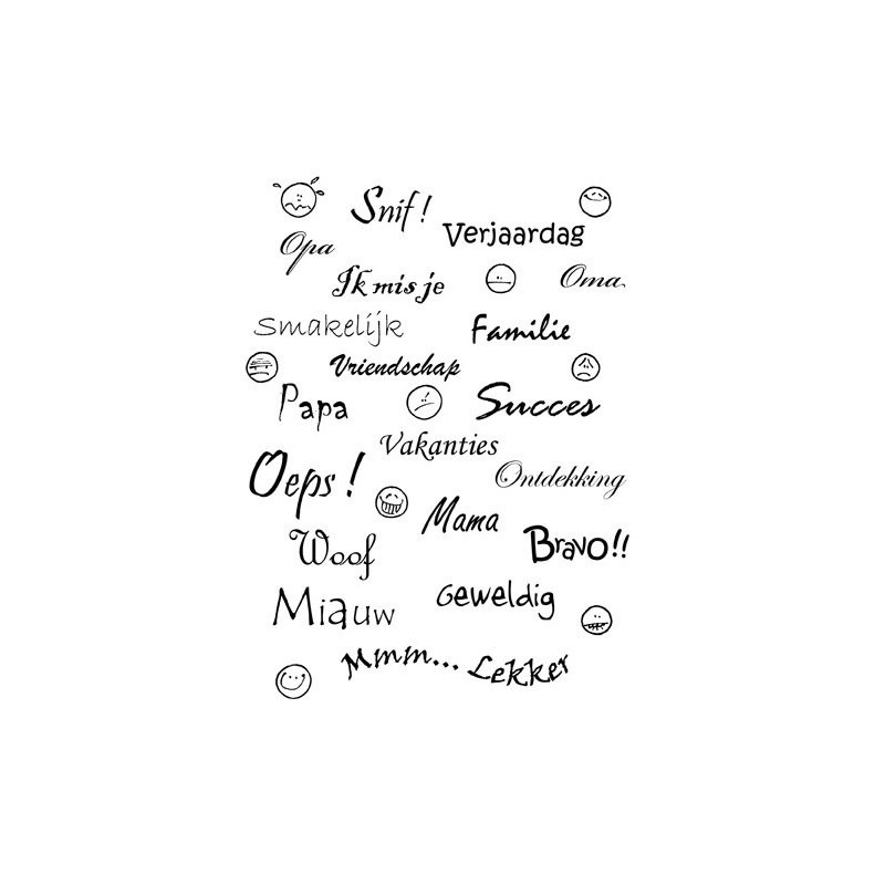 Clear Stamps teksten   1019