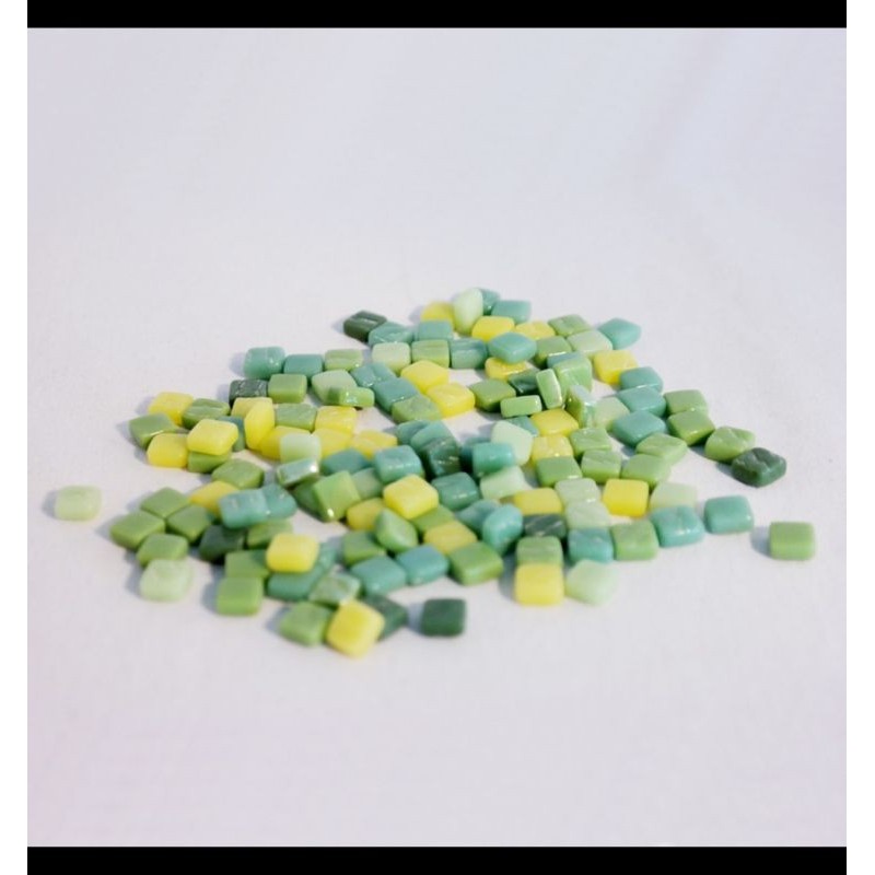 Mozaiek vierkant Lime Squash   75gr