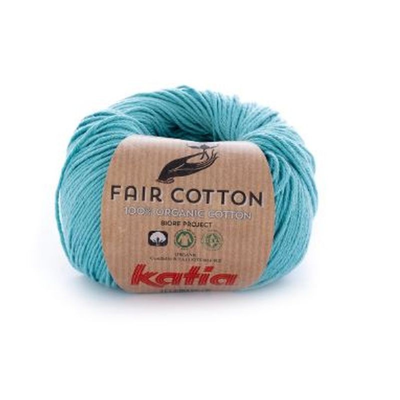 FAIR COTTON 16 Turquesa 50gr