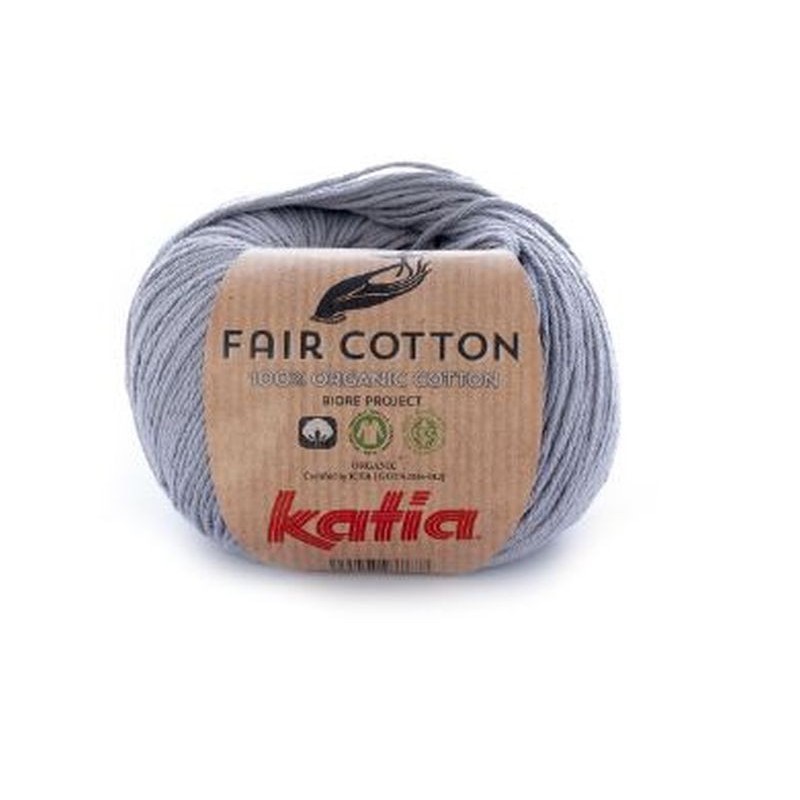 FAIR COTTON 26 muisgrijs 50gr