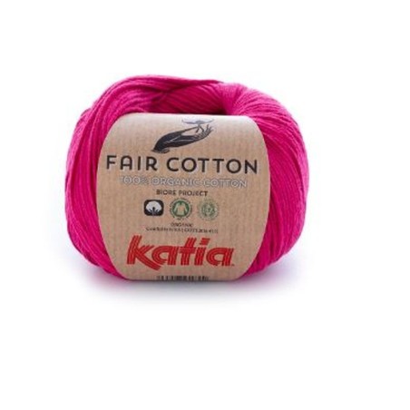 FAIR COTTON 32 framboise 50gr