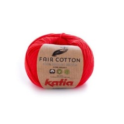 FAIR COTTON 4 Rojo 50gr