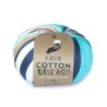 FAIR COTTON DIVERSO 400 Bruin-Lila-Blauw 200