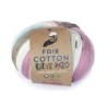 FAIR COTTON DIVERSO 403 Paars-Kauwgom roze-Oliever