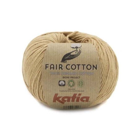 FAIR COTTON 45 Camel kleur 50gr