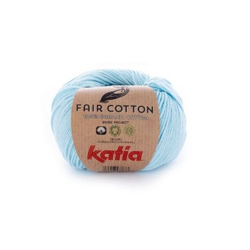 FAIR COTTON 8 Celeste 50gr