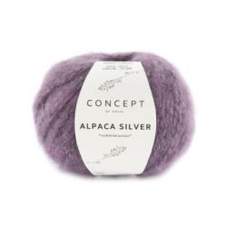 ALPACASILVER274 pruim kleur25gr