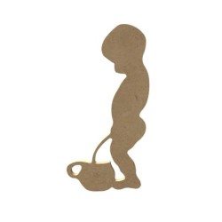 MDF manneken pis  15 cm