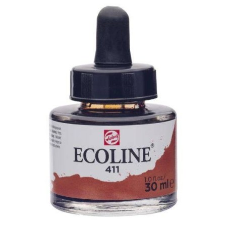 Ecoline 30 ml Sienna Gebrand 411