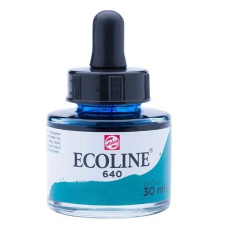 Ecoline 30 ml Blauwgroen 640