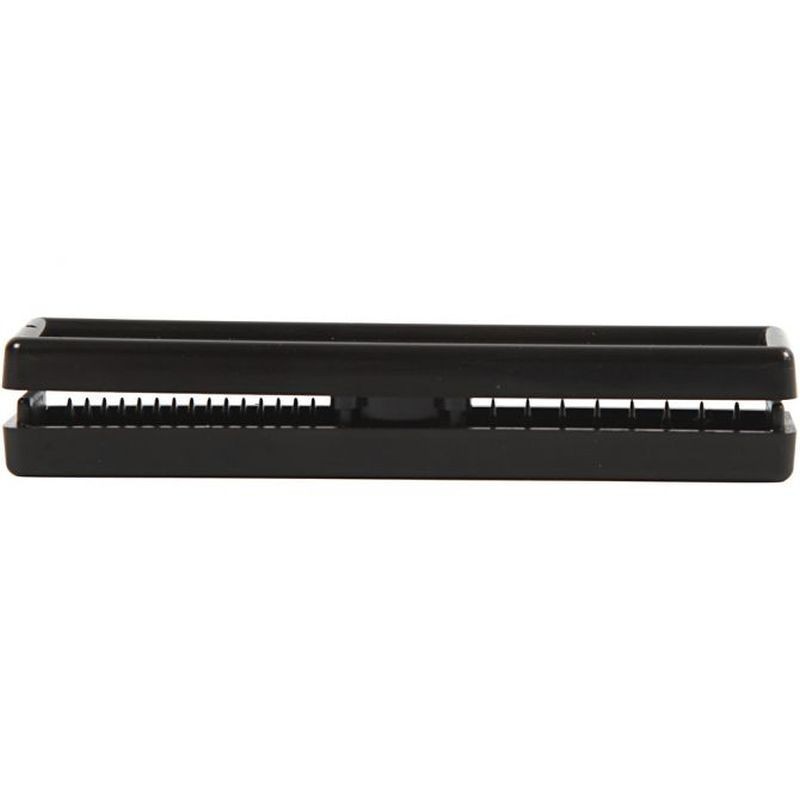 Krullint splinter zwart L 9 cm