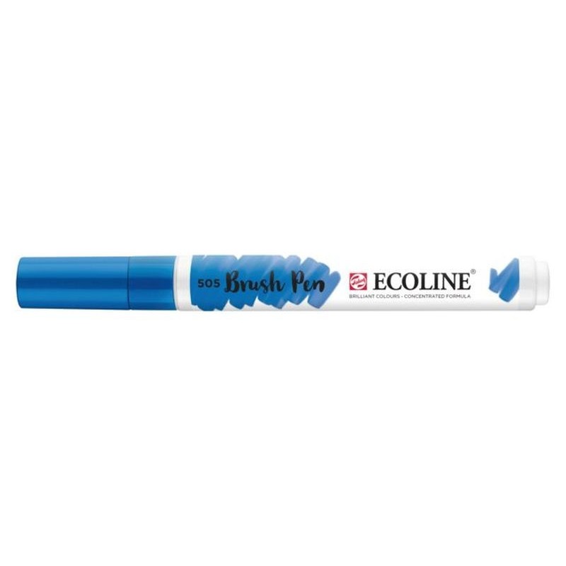 Ecoline Brushpen Ultramarijn licht
