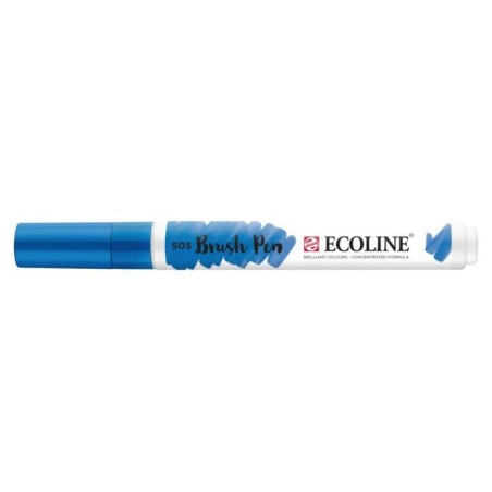Ecoline Brushpen Ultramarijn licht