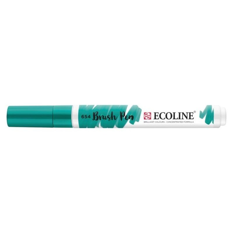 Ecoline Brushpen Dennengroen