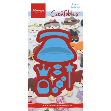 Creatable Kim's Buddies girl set LR0476