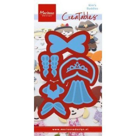MD Creatable Kim's Buddies prinses LR0529