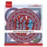 MD Creatable Blue bell circle LR0648 107mm diamete