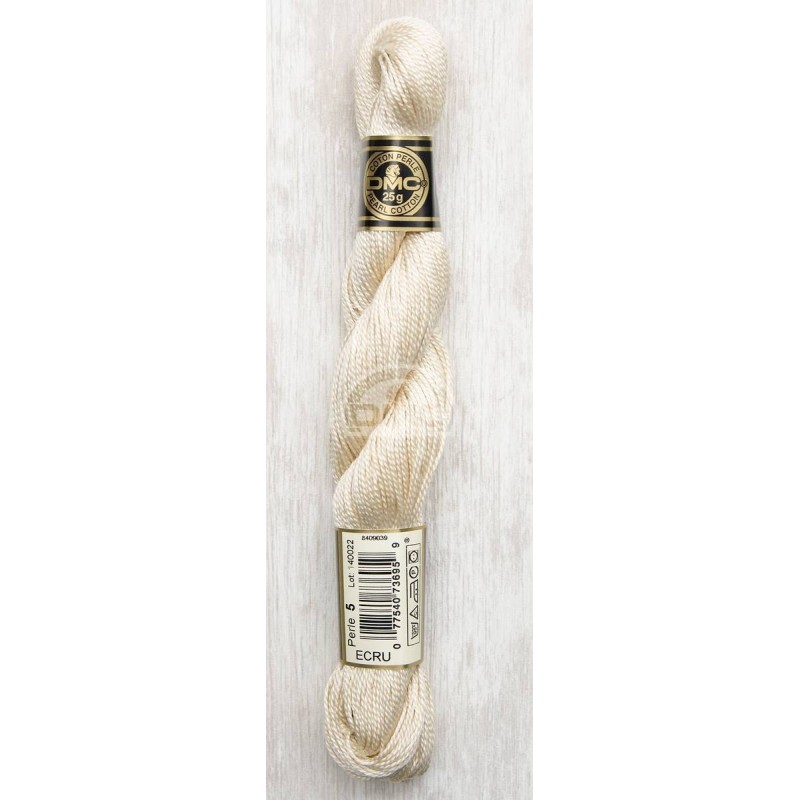 Coton Perl nr5 25gr  ECRU