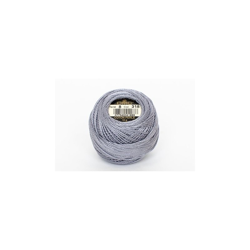 CotonPerl8Grijs,middel318