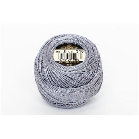 CotonPerl8Grijs,middel318