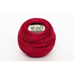 CotonPerl8Donkerrood498
