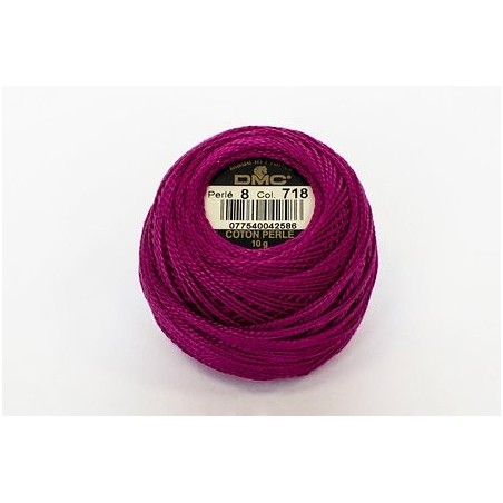 CotonPerl8Braamrood,middel718