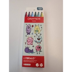 Fibralo Kawaii Monsters 6 kleuren