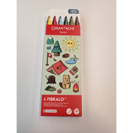 Fibralo Kawaii Swisss 6 kleuren