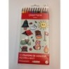 Kleurstiften Kawaii Swisss aquarel 12 kleuren