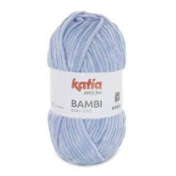 BAMBI 335 licht baby-blauw      100gr.