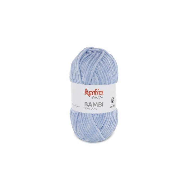 BAMBI 335 licht baby-blauw      100gr.