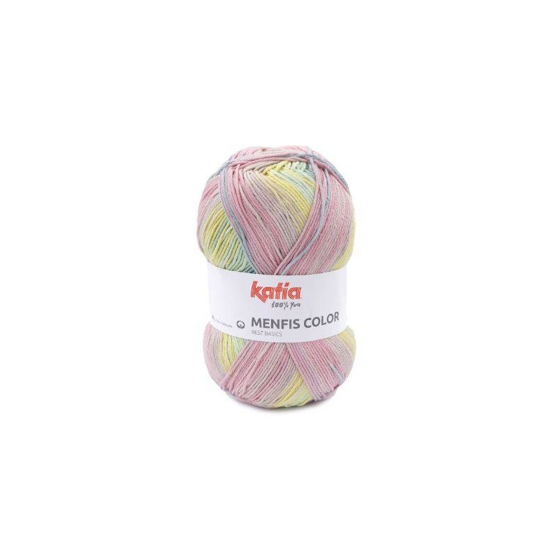 MENFIS COLOR 122 Roze-geel-groen-blauw