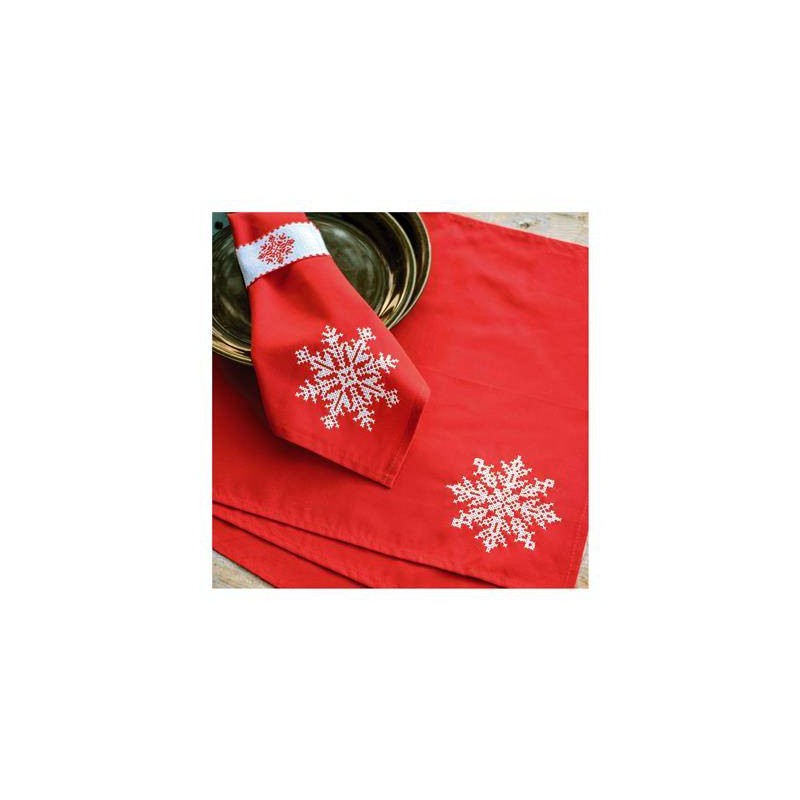 TP Servietten kit 4 stuks  Snowcrystal