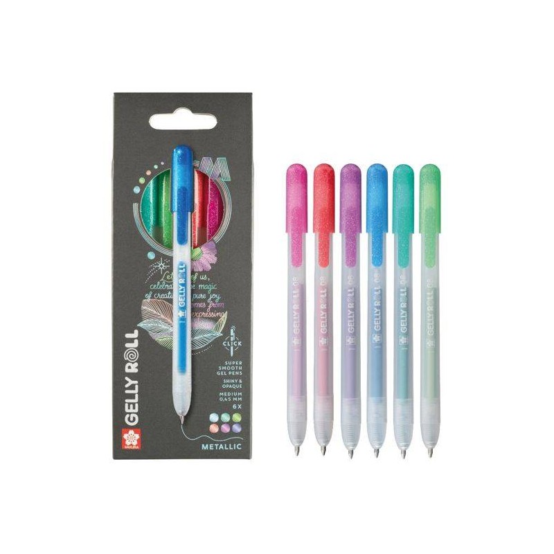 m�tallis�s Sakura Gelly Roll 6st