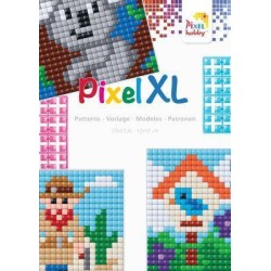 Pixelhobby boekje XL voor plaat 12x12cm