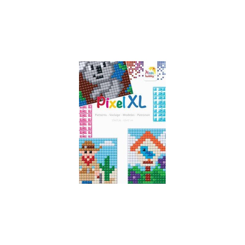 Pixelhobby boekje XL voor plaat 12x12cm