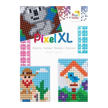 Pixelhobby boekje XL voor plaat 12x12cm