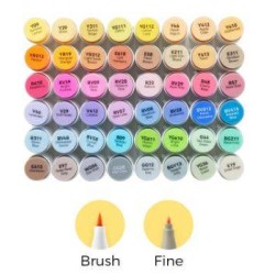 Ohuhu Honolulu B 48 Mid-tone kleuren Alcohol Art M