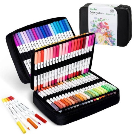 Ohuhu Honolulu B 120 kleuren Alcohol Art Markers B