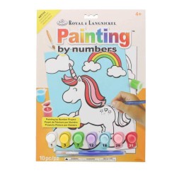 Schilderen op nr.: MY FIRST UNICORN & RAINBOW