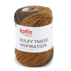 BULKY TWEED INSPIRATION Grijs-Licht bruin-Don