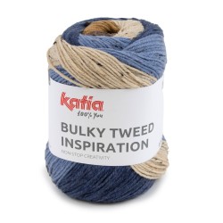 BULKY TWEED INSPIRATION Beige-Bruin-Jeans