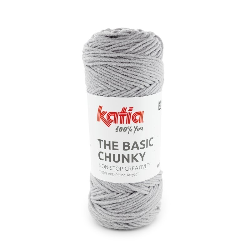 THE BASIC - CHUNKY 200 Parelachtig licht grijs