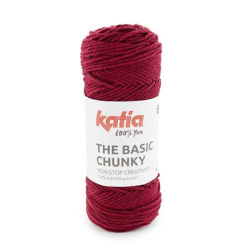 THE BASIC - CHUNKY 42 Bordeauxrood