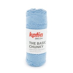 THE BASIC - CHUNKY 50 Hemels blauw