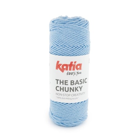 THE BASIC - CHUNKY 50 Hemels blauw
