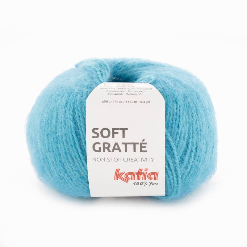 SOFT GRATT� 97 turquise  50 gr